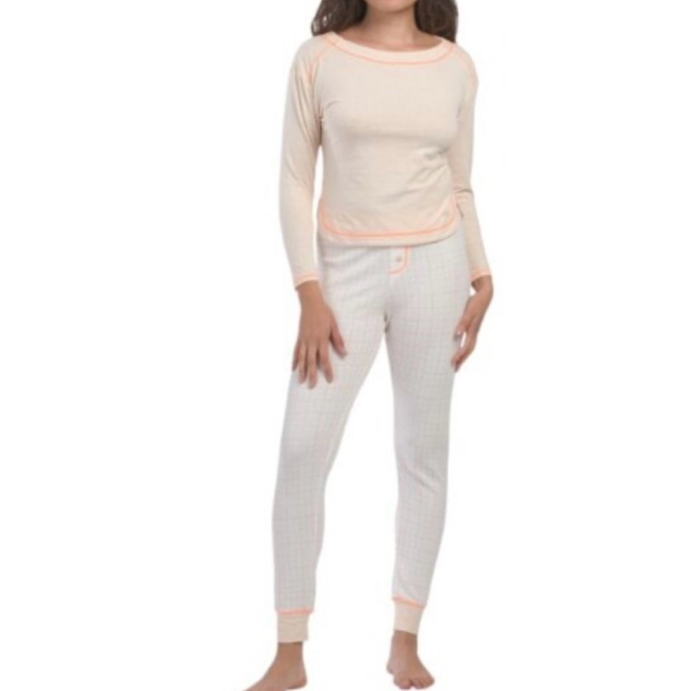 NWT Free People Chill Evening 2pc Pajama Set - Picture 2 of 15